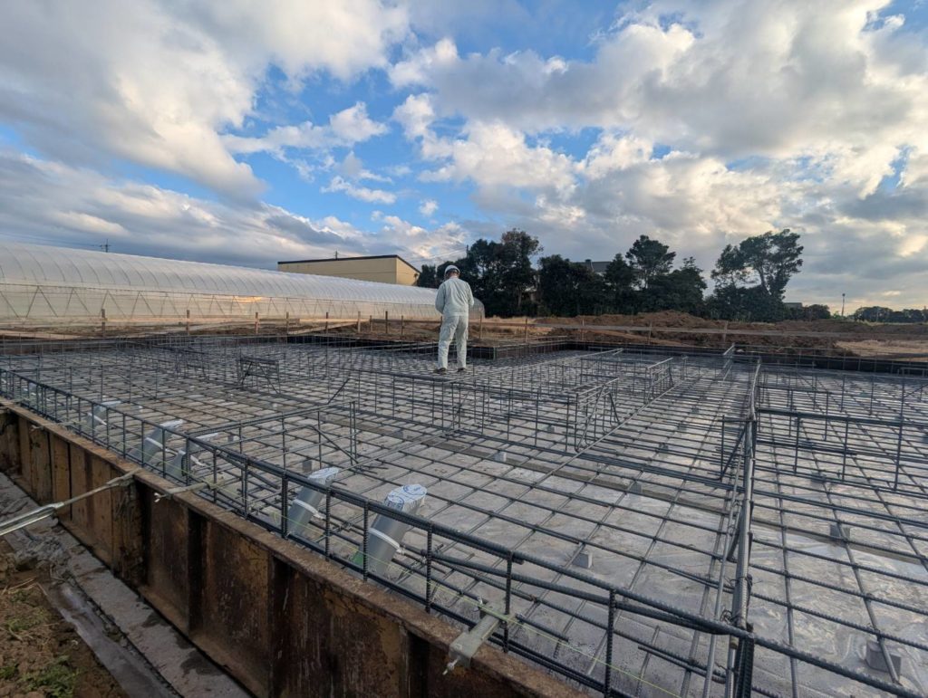 基礎配筋検査